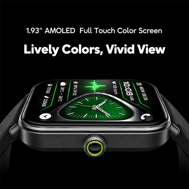 Smart watch Oraimo Watch Nova 2 Lite OSW 814L AMOLED 1,93 pouce IP68