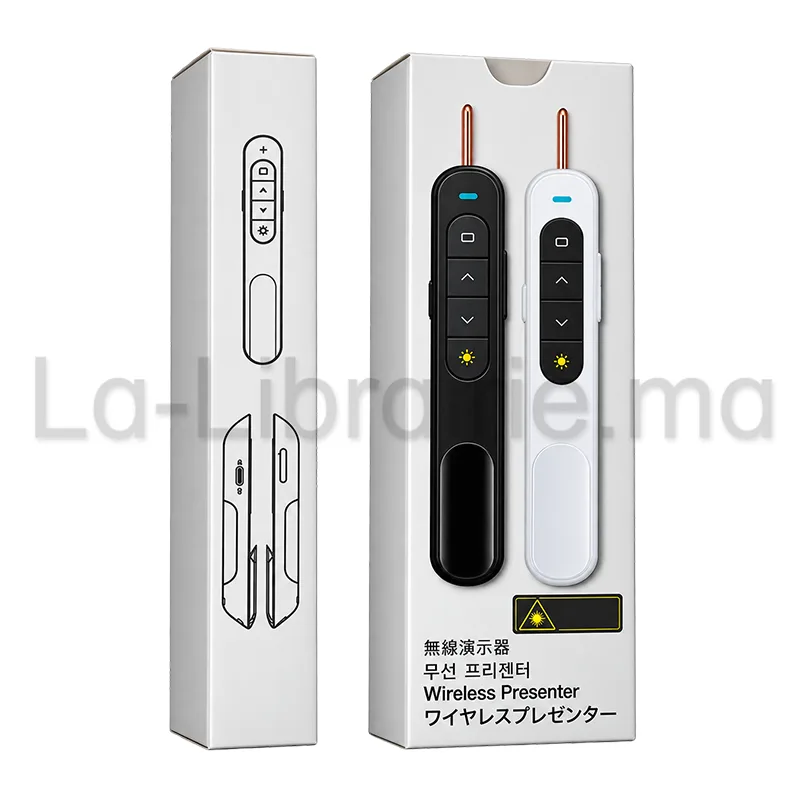 Pointeur laser sans fil pour présentation